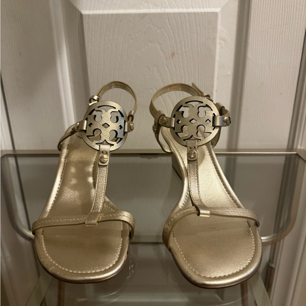 Tory Burch Gold Sandals